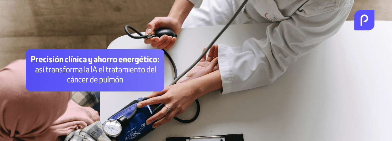 Precisión clínica y ahorro energético: así transforma la IA el tratamiento del cáncer de pulmón